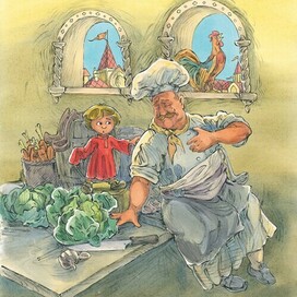 the fairy tale "The Merchant Ason and the prophetic boy"