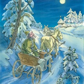 the fairy tale "Egor Morkoshka"