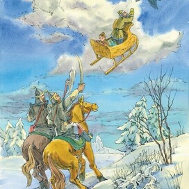 the fairy tale "Egor Morkoshka"