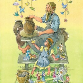 the fairy tale "The Craftswoman"