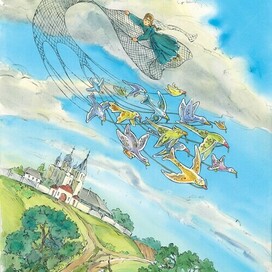 the fairy tale "The Craftswoman"