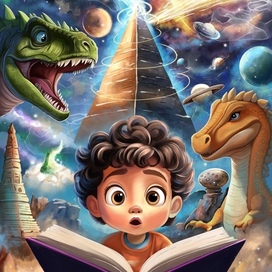  Children's book cover illustrations "Magic of Reading"