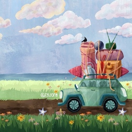 trip to the countryside