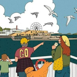 People on the Seaside