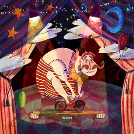 "Circus" - for the Amosa publishing house