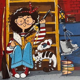 Girl in the attic
