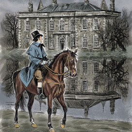 Edgar Allan Poe, "The End of the House of Usher"