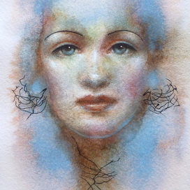 Watercolor portrait