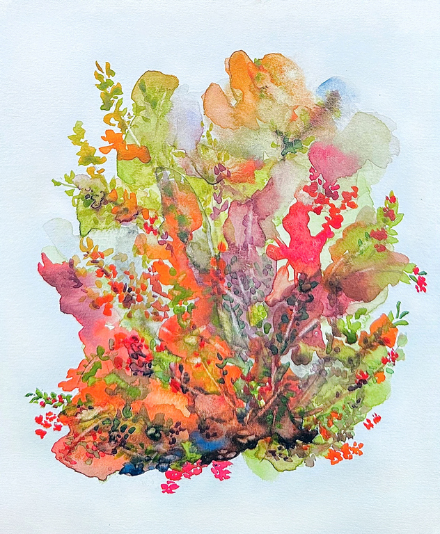 Floral abstraction