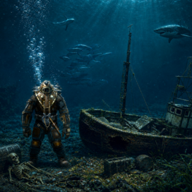 Treasure at the bottom