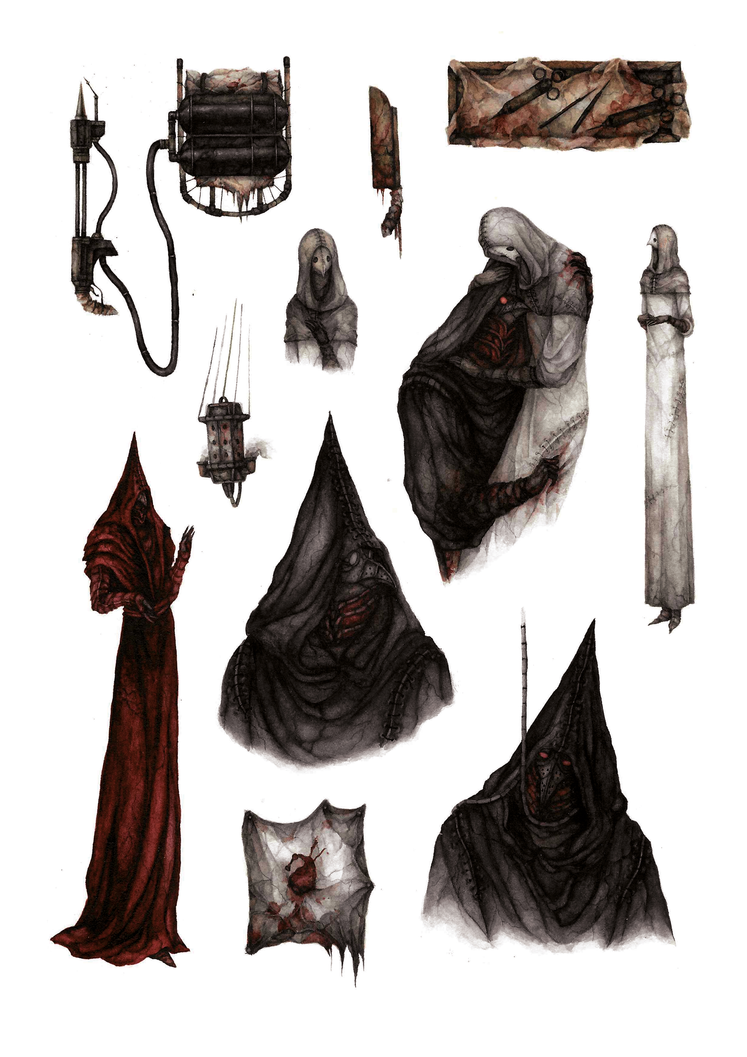 Creating illustrations for an original project