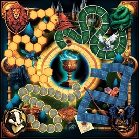 A board game field