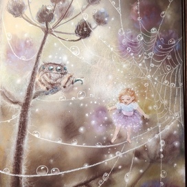 Little fairie and Spider 
