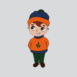 boy vector illustration