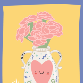 Kawaii vases