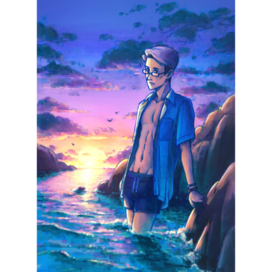 Illustration "The Ebb"