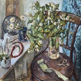 Stillife with jasmine 
