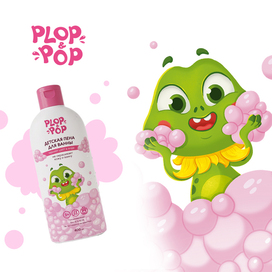 Packaging design for a line of children's cosmetics