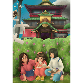 If I were in the anime Spirited Away