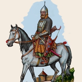 Знатный всадник поместной конницы, вторая половина XVI века. 
