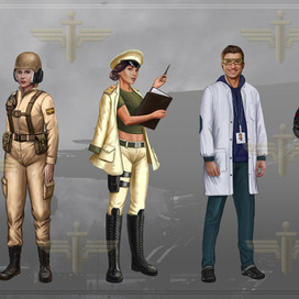 Concept art characters