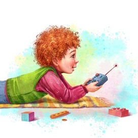 red-haired boy