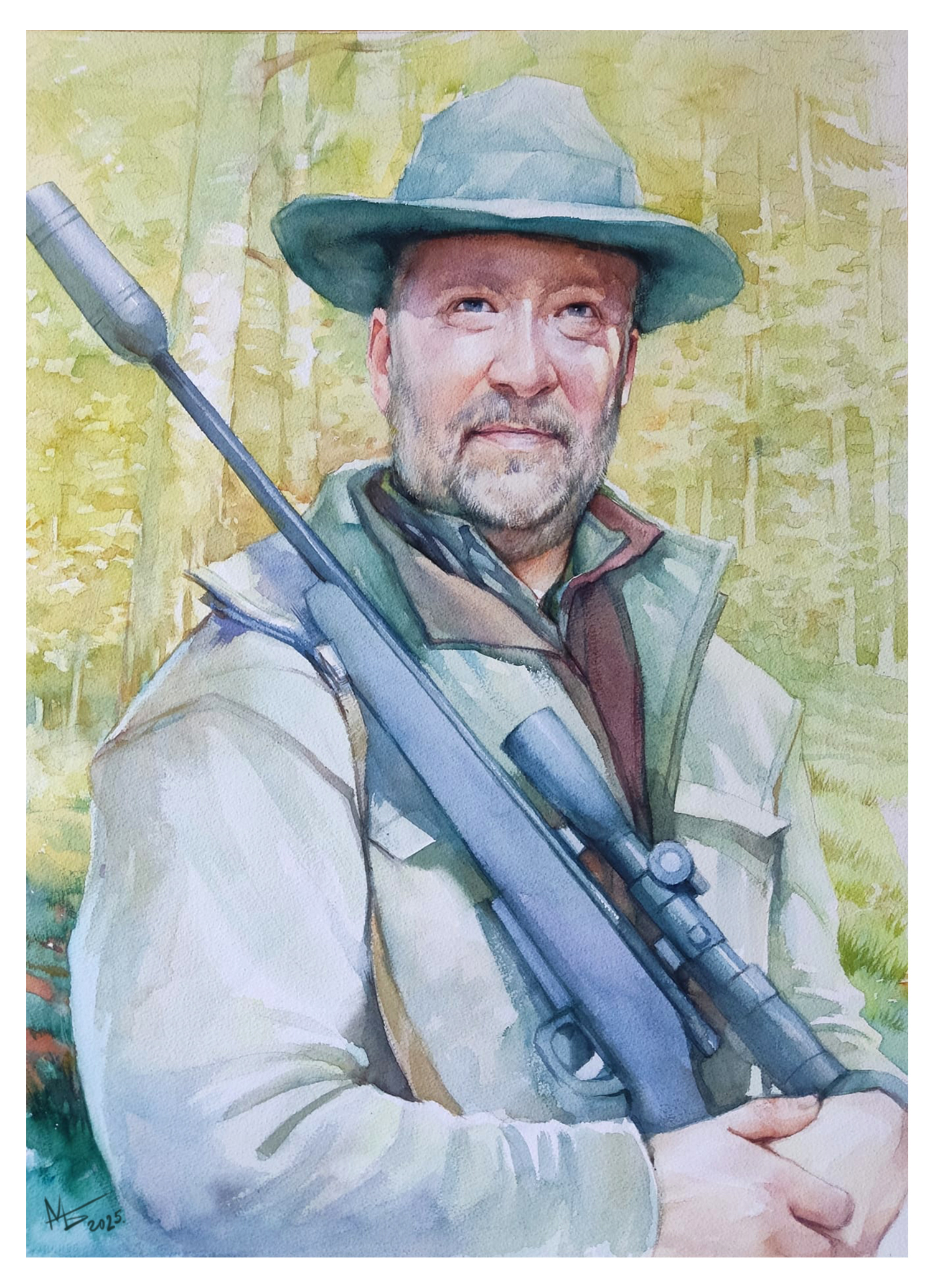 Commissioned Portrait "The Hunter"