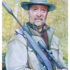 Commissioned Portrait "The Hunter"