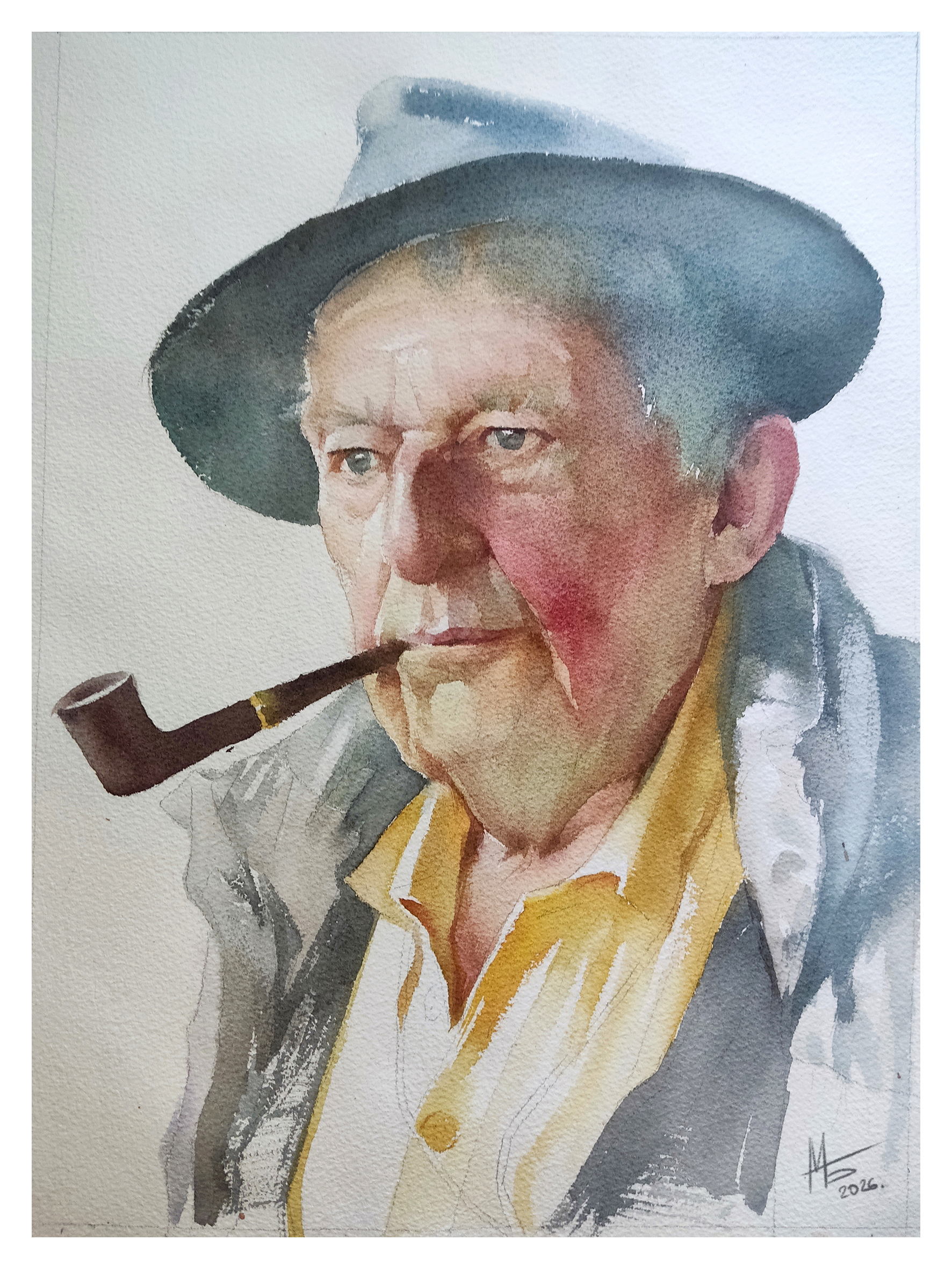Man with a Pipe