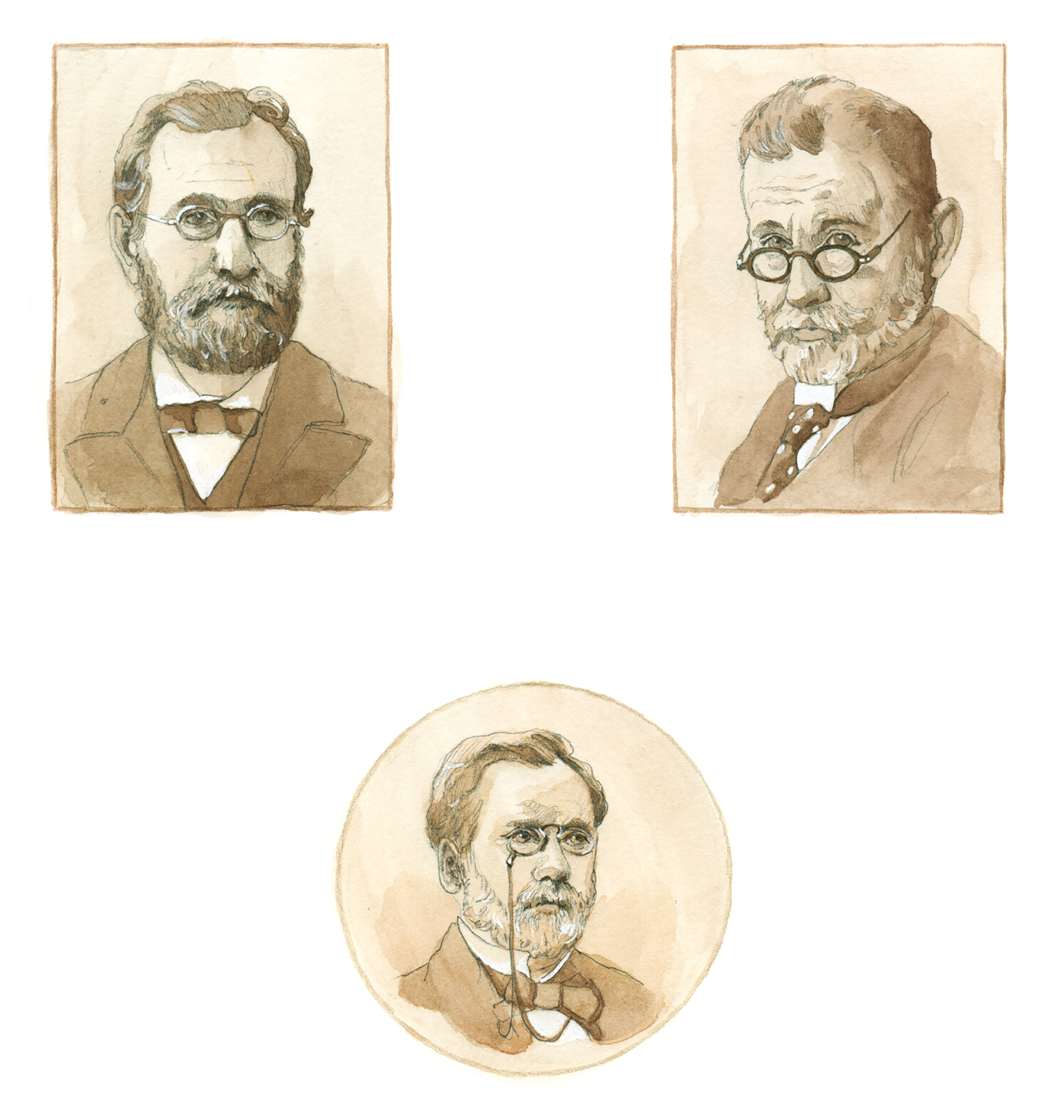 Watercolor portraits