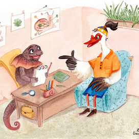 Lizard, the Make-Believe Detective