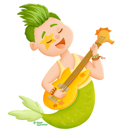 Young musician