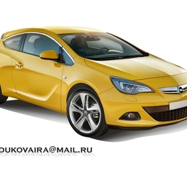 автомобиль opel astra