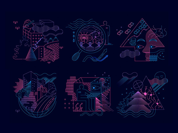 Main modular illustrations for kdf