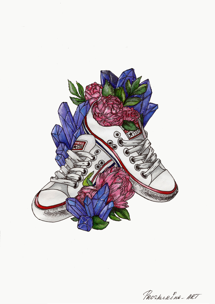 Цветущие кеды