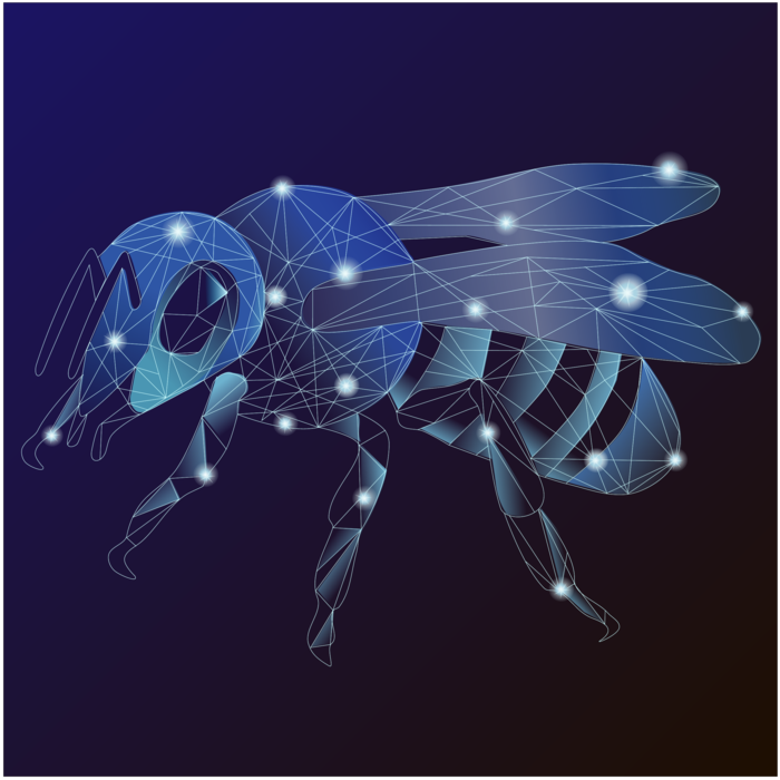 Blue bee