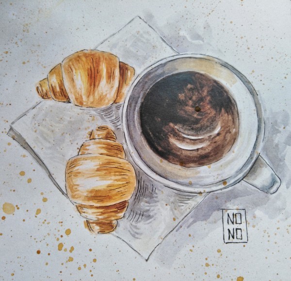 Иллюстрация на бумаге (портрет, скетч, иллюстрация, еда и тд) 