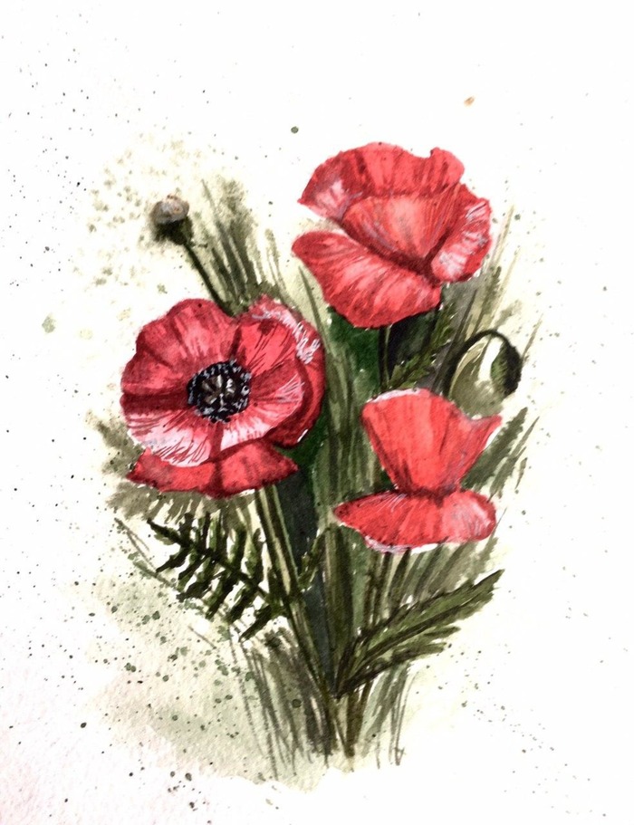 Букет маков