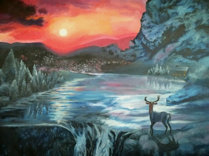 Картина маслом на заказ