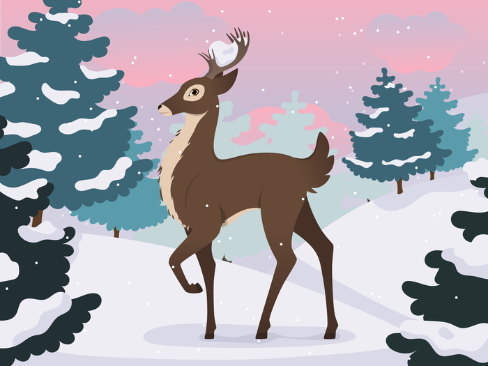 Индивидуальная иллюстрация в векторе