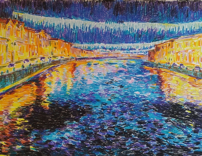 "Накануне праздника. Фонтанка"