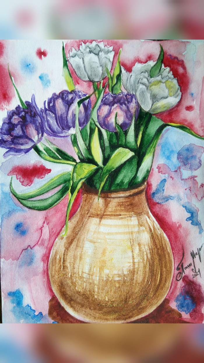 Букет тюльпанов