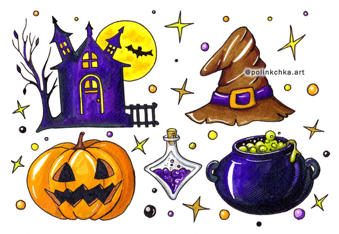 Набор Halloween