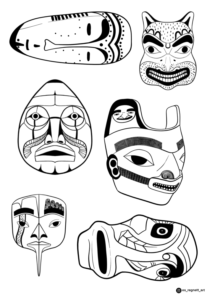 Стикерпак "Маски"