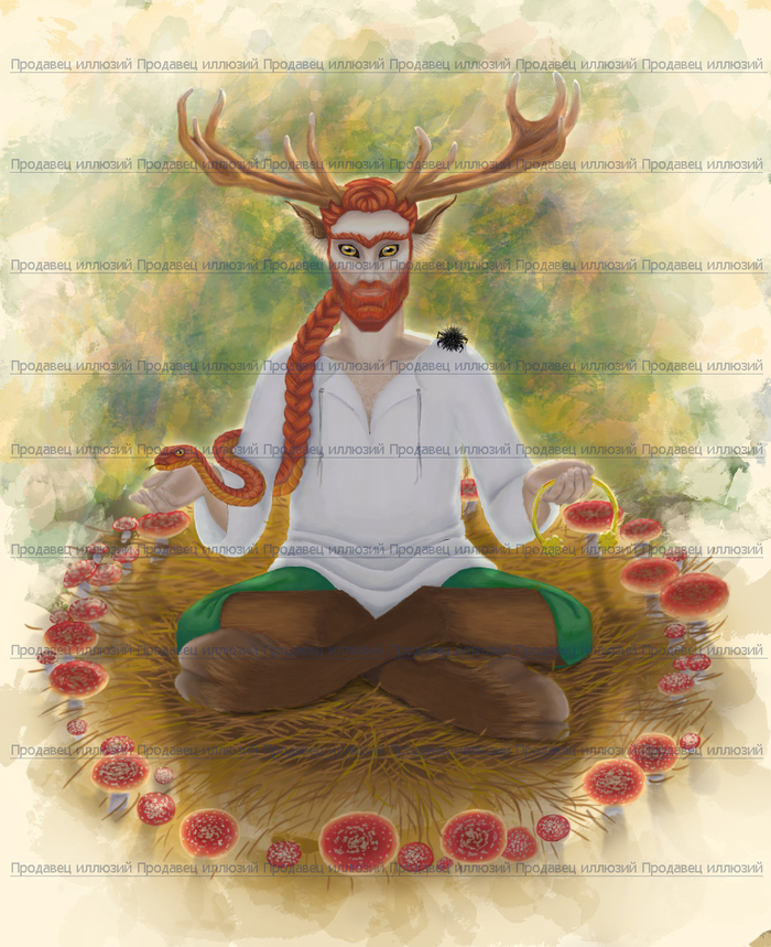 Кернунн - бог-олень древних кельтов