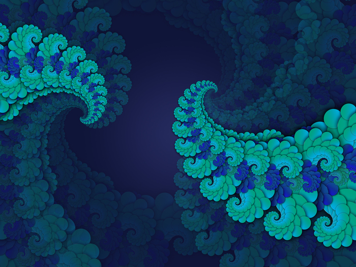 Фрактальное притяжение 