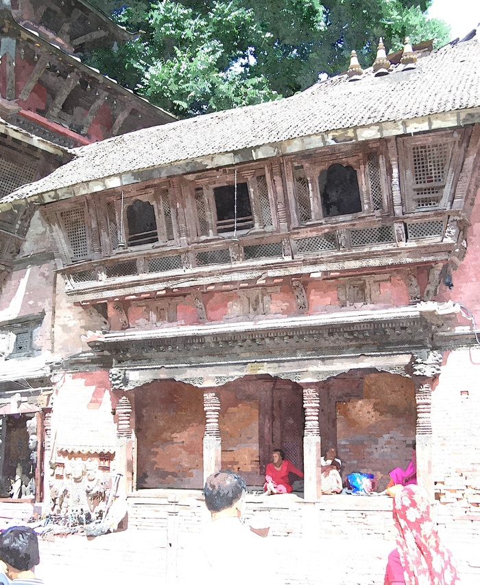 Храм в Непале
