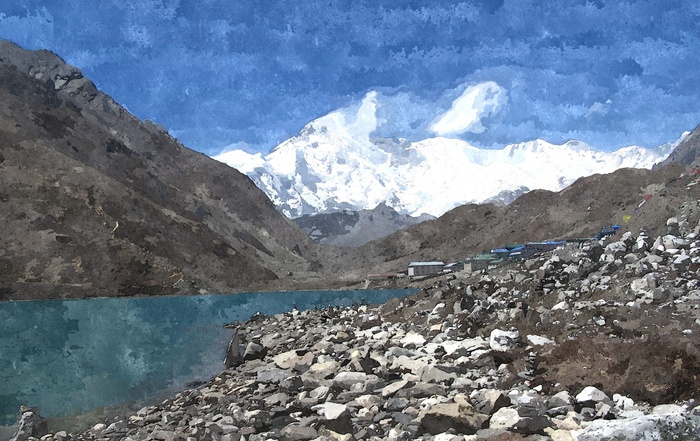 Горное озеро