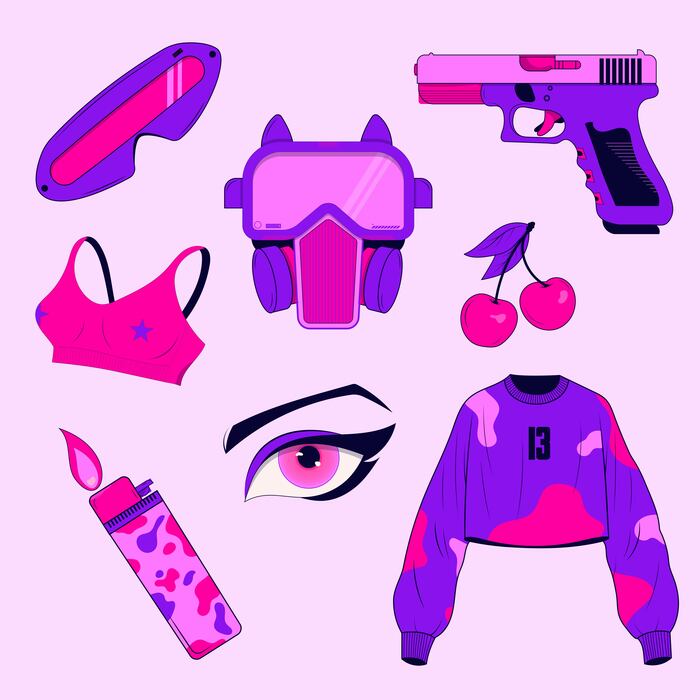 Cyberpunk clipart