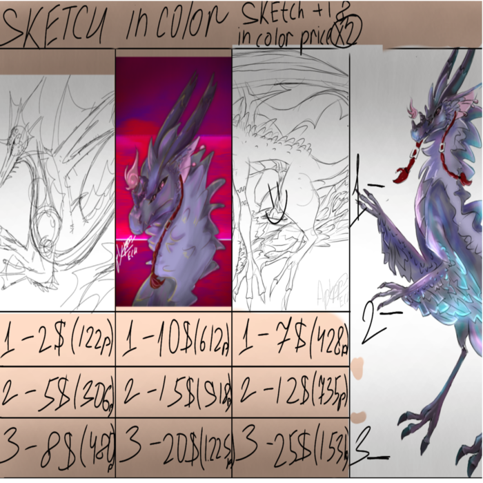 Custom Dragon Art